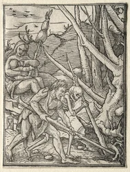 The Dance of Death: Adam Tilling the Earth