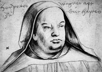 Portrait of Peter Wagner, Abbot of Thierhaupten
