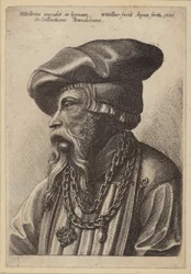 Bearded Man with Chain Necklace
