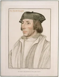 Sir Thomas Elyot (c.1490-1546) engraved by Francesco Bartolozzi (1794)