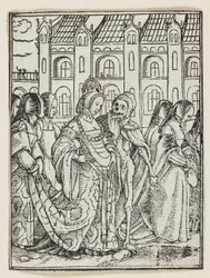 The Empress from Dance of Death (Lyons), 1538