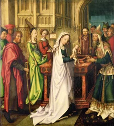 Depiction of Christ in the Temple, 1500