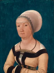 Portrait of the Wife of Jörg Fischer at Age 34, 1512