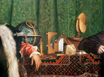 The Ambassadors (detail)