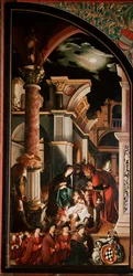Altarpiece Oberried: The Adoration of Shepherds