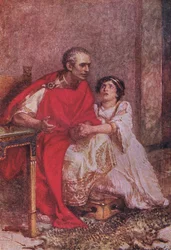Cowards die many times before their deaths: The valiant never taste of death but once (Julius Caesar), from The Complete Works of Shakespeare, published by George Harrap & Co Ltd, 1920s