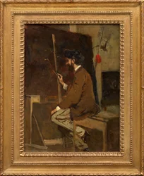 Self-Portrait of Hans Makart before an Easel