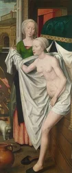 Bathsheba at Her Bath. Around 1485