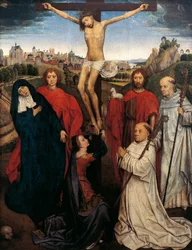 Crucifixion, Central panel from The Triptych of Jan Crabbe