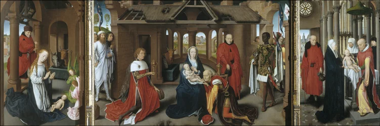 Nativity. The Adoration of the Magi. The Presentation of Jesus at the Temple