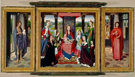 The Virgin and Child with Saints and Donors, about 1478