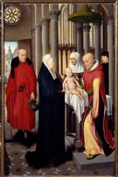 Triptych of Adoration of the Magi (detail)