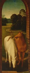 Two Horses in a Landscape