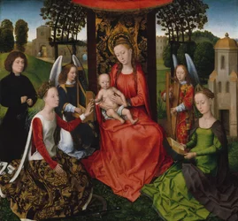 Virgin and Child with Saints Catherine of Alexandria and Barbara, early 1480s