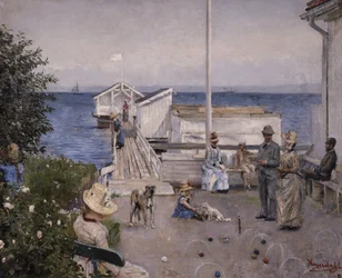The Quay in Åsgårdstrand