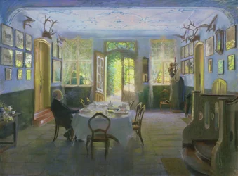 The Hall of the Manor House in Waltershof