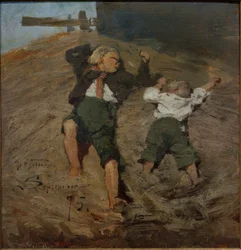 Boys in the Straw