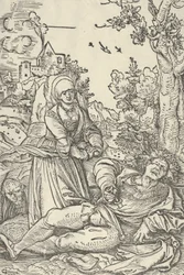 Pyramus and Thisbe, ca. 1509-10