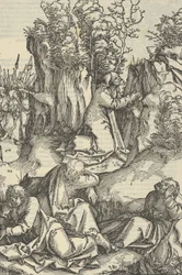 The Agony in the Garden, from Speculum Passionis Domini Nostri Ihesu Christi, 1507