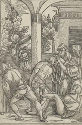 The Flagellation, from The Life of Christ, ca. 1511-12