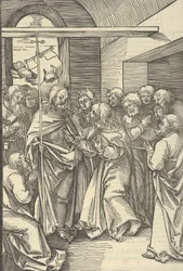The Incredulity of Thomas, from Speculum passionis domini nostri Ihesu Christi, 1507