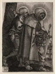 Christ and the Apostles: St. Peter and St. Paul, 1520