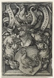 Coat of Arms with a Cock, 1543