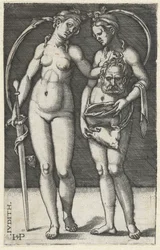 Judith with the Head of Holofernes and Maidservant