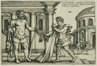 Lichas Bringing the Garment of Nessus to Hercules, from The Labors of Hercules