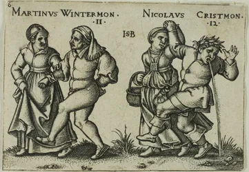November and December, Plate 6 from The Peasants