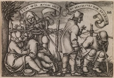 Peasants behind the Hedge from the series The Peasants
