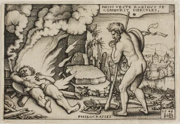 The Death of Hercules, from The Labors of Hercules