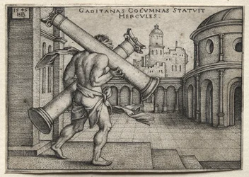The Labors of Hercules: Hercules Carrying the Columns of Gades