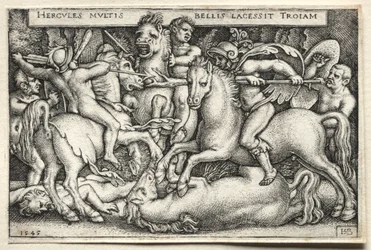 The Labors of Hercules: Hercules Conquering Troy