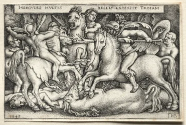 The Labors of Hercules: Hercules Conquering Troy