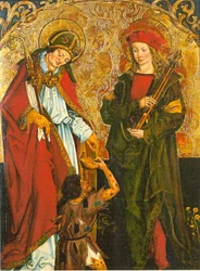 Saints Martin and Sebastian - Inzigkofen Altar