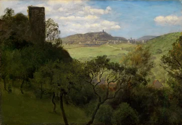 View of Falkenstein in the Taunus