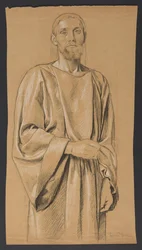 Christ Presented to the Knees in a Standing Position, En Face