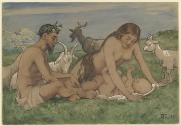 Family of Fauns