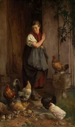 Feeding Chickens