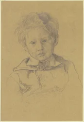 Child Portrait of Victor Müller