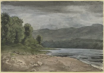 Landscape with Thunderstorm Clouds
