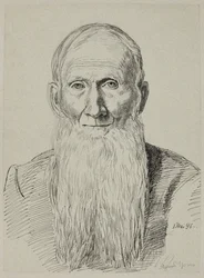 Bust of an Old Man with a Long Beard