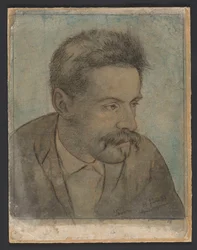Portrait of a Man with a Mustache