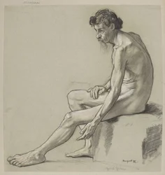 Study of a Male Nude