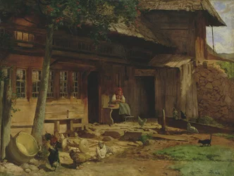 The Parental Home in Bernau, 1866