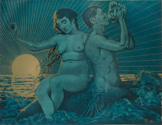 Triton and Nereid, 1895