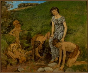 At the Spring
