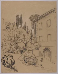 View of the Monastery of St. Francis in Florence