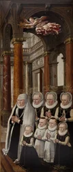 The Family of Julius of Brunswick-Lüneburg and Hedwig of Brandenburg. Wing of the Epitaph-Altarpiece